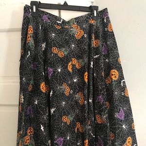 Gently used (once) Hell bunny Halloween skirt